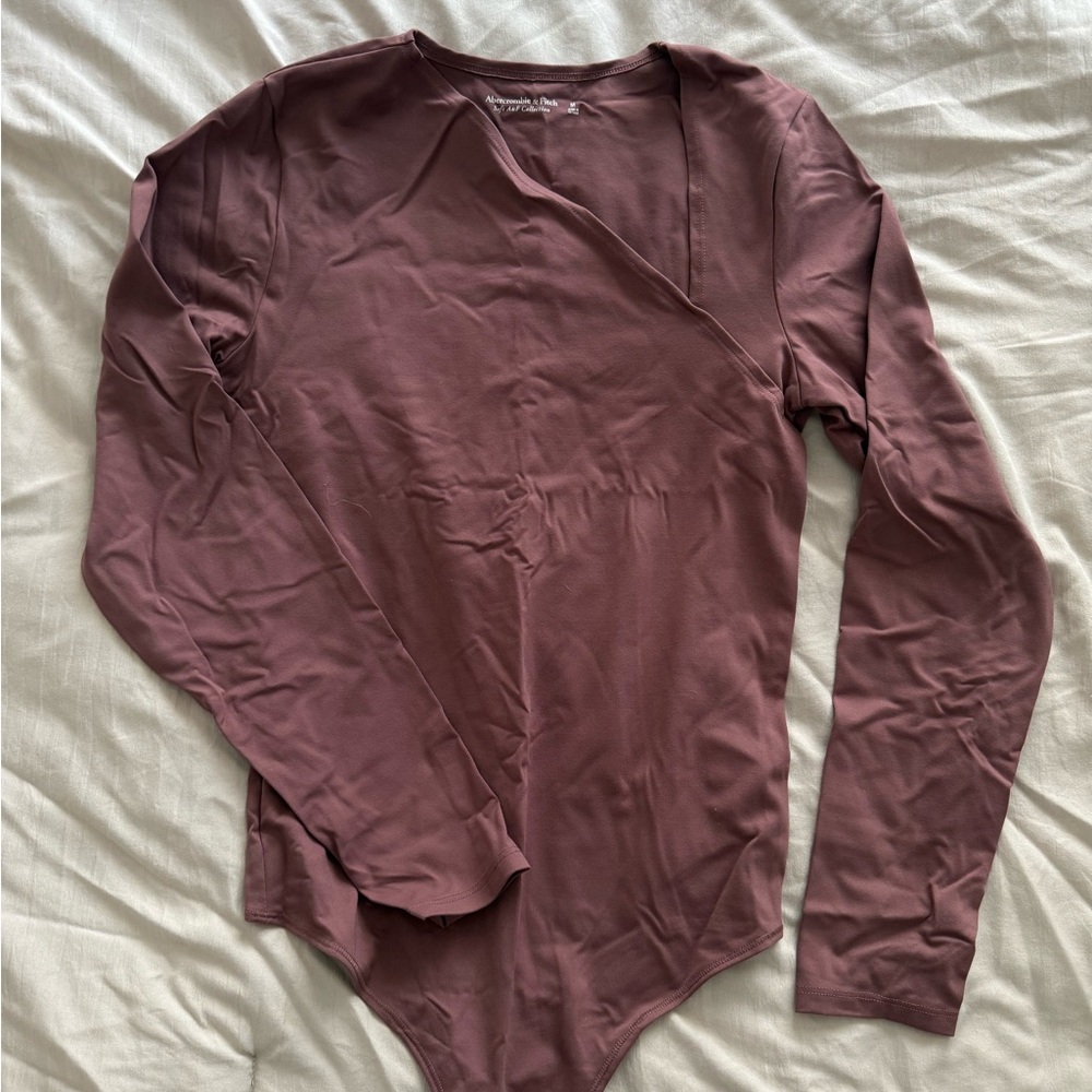 Abercrombie & Fitch Soft Mauve Bodysuit